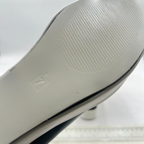 Black Chelsea Wedge Heel Boots Elastic Platform Thick Sole Slip On Ankle Booties - Picture 5 of 7